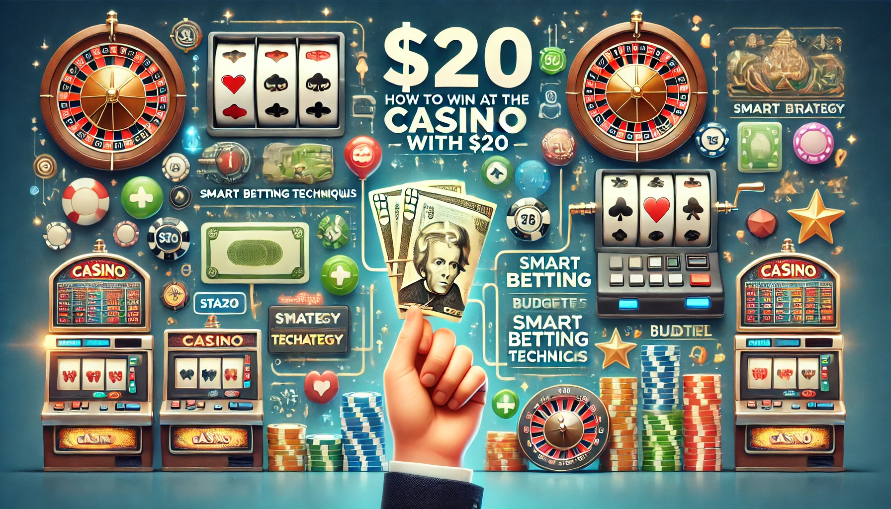 how to win at the casino with $20